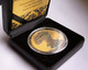 USA 2015 - 1 Tr. Oz Silver Dollar “Eagle” - Black Ruthenium & 24 CT Gold Plated - COA - Verzamelingen