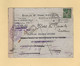 Censure - 1940 - Destination Tunis - Reexpediee Vers Casablanca - Toulouse - Type Iris - Guerra Del 1939-45