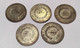 Brazil 1853, 1855, 1858, 1859, 1860 1000 Reis Silver Coin Of Petrus II, ~UNC (Brésil Empire Monnaie D‘ Argent - Brazil