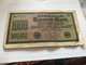 Banknote Reichsbank Deutsches Reich 1000 Mark 1922 - 1000 Mark