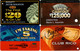 Lot De 4 Cartes Casino : Casino Royale (LV) - Silverton (LV) - Gilpin (CO) - Big Rock (NM) - Casinokaarten