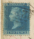 GB 1860 Fine Registered Letter LONDON - EXETER QV 2d Blue Pl.8 MAJOR VARIETIES - Covers & Documents