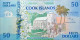 COOK ISLANDS 50 DOLLARS 1992 P 10 UNC SC NUEVO - Isole Cook