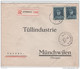 00614a Etterbeek 1934 Recom. TP Albert Kepi V. Münchwilen (CH) C. Arrivée - 1931-1934 Mütze (Képi)