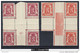 09631 Lot De Paires Et Blocs Interpanneau ** MNH - 1935-1949 Kleines Staatssiegel