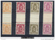 Delcampe - 09631 Lot De Paires Et Blocs Interpanneau ** MNH - 1935-1949 Small Seal Of The State