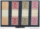 Delcampe - 09631 Lot De Paires Et Blocs Interpanneau ** MNH - 1935-1949 Petit Sceau De L'Etat