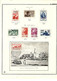 Delcampe - 3 Collections-Algérie 1924/1958 Maroc 1891/1956 Indochine 1889/1944-Scan/listing- Neuf Et Oblitéré-Sur Feuille D'album - Collezioni