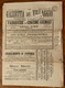 GAZZETTA DEL VILLAGGIO - N.83 6 /1/1877 - PERIODICI FRANCHI C.1 + AREZZO + BUCINE - COMPLETO CON PUBBLICITA' EPOCA - Prime Edizioni