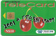 Namibia - Telecom Namibia - A Fresh Start - Telephone Line And Cherries, Solaic, 2001, 10$, Used - Namibië