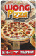 Peru - Telepoint - Wong Pizza, 09.1996, 10+1Sol, 20.000ex, Used - Peru