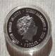 British Virgin Islands 2015 - 1 Silver Plated Dollar - Novosibirsk Zoo/Lion - UNC - Iles Vièrges Britanniques