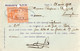 1923: Gelopen Briefkaart Van ## AUGUSTE PLEIS Te GENT ## Met Fiscale Zegel Op De Keerzijde. - Bank & Insurance