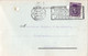 1923: Gelopen Briefkaart Van ## AUGUSTE PLEIS Te GENT ## Met Fiscale Zegel Op De Keerzijde. - Banco & Caja De Ahorros