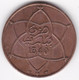 Protectorat Français 10 Mouzounas (Mazounas) 1340 (1922) Poissy, En Bronze , Lec# 95 - Maroc