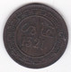 Protectorat Français 5 Mouzounas HA 1321 - 1903 Birmingham. Frappe Médaille. Bronze, Lec# 61 - Morocco