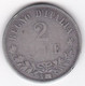 Italie 2 Lire Valore 1863 T Turin, Vittorio Emanuele II , En Argent , KM# 6a - 1861-1878 : Victor Emmanuel II.