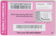 USA - T-Mobile Compatible Circles With Text, T-Mobile GSM Card , Mint - [2] Chip Cards