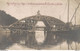 17 SAINTES CARTE PHOTO CONSTRUCTION D UN PONT SUR LA CHARENTE LIGNE DE SAINT JEAN D ANGELY A SAINTES - Ouvrages D'Art