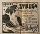 GIORNALE L'UNIONE SARDA 4/10/1911 -SU TRIPOLI SVENTOPLA LA BANDIERA OITALIANA - LIQUORE STREGA (STOLZ) ED ALTRE ... - First Editions