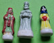 Lot 15 Fèves - Porcelaine - Santon Crèche Âne Mouton Noël - Vers 1980 / 2010 - Santons