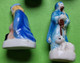 Delcampe - Lot 15 Fèves - Porcelaine - Santon Crèche Âne Mouton Noël - Vers 1980 / 2010 - Santons