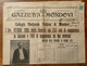 GAZZETTA DI MONDOVI' Del 29/10/1913  - NOTIZIE LOCALI I - PUBBLICITA' D'EPOCA - Da CARRU' * (CUNEO)* Annullo Su LEONI 5 - First Editions