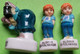 Lot 18 Fèves - Porcelaine - Lion Blanc Mia ; Harry Potter ; Armateur ; Ours ; Chapeau Valise - Vers 1980 / 2010 - Characters