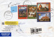 ROMANIA: TRANSYLVANIA LANDSCAPES, Cover Returned From Germany - Registered Shipping! - Briefe U. Dokumente