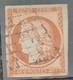 FRANCE - 1850 - "Cérès - 40c Orange - N° 5 - Signé (cote 500.00) - - 1849-1850 Ceres