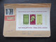 Delcampe - DDR 1968 Block 27 EF / ZD Einschreiben Z.B. R-Zettel Pöhla über Schwarzenberg (Erzgebirge) Insgesamt 3 Belege!! - Covers & Documents