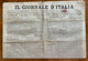 IL GIORNALE D'ITALIA Del 8/6/1903 .. CON RARE PUBBLICITA' D'EPOCA - First Editions