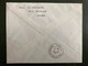 LETTRE TP POISSON 3F Paire OBL.4-8 1959 NOUMEA + CENTENAIRE DU PREMIER COURRIER POSTAL EN NOUVELLE CALEDONIE - Cartas & Documentos