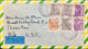 BRAZIL1953, COVER USED TO USA, WHEAT HARVESTING,1941 COMMERCE, WORKER, MULTI 6 STAMPS USED, LARGO DO MACHADO TOWN CANCE - Covers & Documents