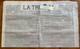 GIORNALE  LA TRIBUNA Del 30/10/1896  Completo E Con  RARE INSERZIONI PUBBLICITARIE ... - First Editions