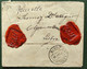 PORTUGAL Cover 1900 LISBON TO PORTO  CLOSED WITH  WAX SEALS - Briefe U. Dokumente