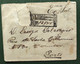 PORTUGAL Cover 1900 LISBON TO PORTO  CLOSED WITH  WAX SEALS - Lettres & Documents