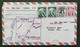 Lettre 1er Vol Etats Unis Miami San Juan Lisbon 7 7 1962 - 3a. 1961-… Afgestempeld