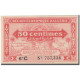 Billet, Algeria, 50 Centimes, 1944, 1944-01-31, KM:100, TTB+ - Algerien