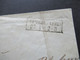 AD Preußen Um 1851 Ganzsachen Umschlag U 2 B Stempel Ra2 Neuhaldensleben Rücks. Bahnpost Stempel - Postal  Stationery