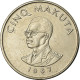 Monnaie, CONGO, DEMOCRATIC REPUBLIC, 5 Makuta, 1967, TTB, Copper-nickel, KM:9 - Congo (Repubblica Democratica 1964-70)