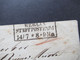 AD Preußen Um 1851 Ganzsachen Umschlag U 1 A 1 Silbergroschen Stempel Ra3 Berlin Stadtpost Exp. / Reiss Berlin - Postwaardestukken