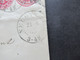Delcampe - AD Preußen 1865 Ganzsachen Umschlag 1 Silbergroschen U 26 B Mit 2x Zusatzfrankatur Stempel K2 Neustettin - Postwaardestukken