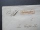 AD Preußen 1865 Ganzsachen Umschlag 3 Silbergroschen U 28 B Stempel Ra2 Fraustadt Recomandirt Und Vermerk Chargé - Entiers Postaux