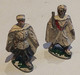 2 GOUMIERS OFFICIER & SOLDAT -TENUE BLANCHE  QUIRALU Symbôle D'une Colonisation...aboutie?   RARE - Quiralu