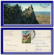 1966 San Marino Saint Marin Ak Mini Postcard Cm 6x15 Sent To Italy Carte 3scans - Cartas & Documentos