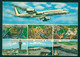 CLI 057 - AEROPORTO INTERNAZIONALE LEONARDO DA VINCI ROMA FIUMICINO AIRPLANE AEREO 1966 - Fiumicino