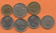 5 Centimes 1837 + 1 FRANC 1960 X2 + 1966 + 10 FRS 1951 + 100 FRS 1956 Rainier III  + 1 FR 1945 +10 FRANCS 1946 LOUIS II. - Other & Unclassified