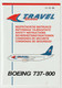 Safety Card Canaria Travel Service Boeing 737-800 The Biggest Czech Airline Company - Scheda Di Sicurezza