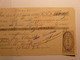 MANDAT LETTRE DE CHANGE CHEQUE De 1888 - GROS DU ROI VINS ET SPIRITUEUX L'APPROVISIONNEMENT  - TAMPONS ET TIMBRES - Bills Of Exchange